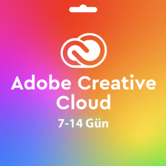 Adobe Creative Cloud 7-14 Gün