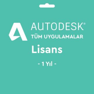 Autodesk Tüm Uygulamalar Lisans Hesabı 1 Yıl