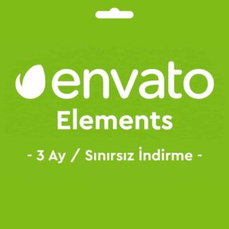 Envato Elements Premium Hesap 3 Ay