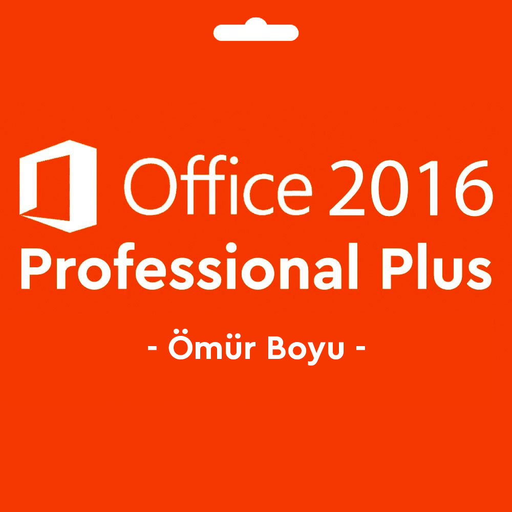 Microsoft Office 2016 Professional Plus Key Lisans Anahtarı Ömür Boyu