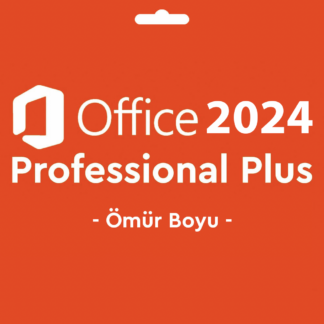 Microsoft Office 2024 Professional Plus Key Lisans Anahtarı Ömür Boyu