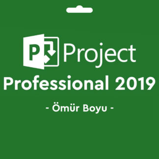 Microsoft Project Professional 2019 Key Lisans Anahtarı Ömür Boyu