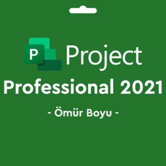 Microsoft Project Professional 2021 Key Lisans Anahtarı Ömür Boyu