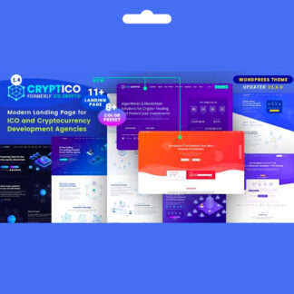 Cryptico Premium WordPress Finans Teması