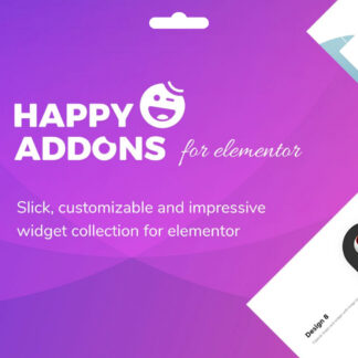 Happy Elementor Addons Pro WordPress Widget Eklentisi