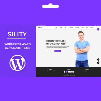 Sility Premium WordPress CV Teması