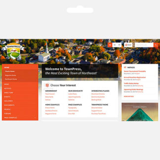 TownPress WordPress Belediye Teması