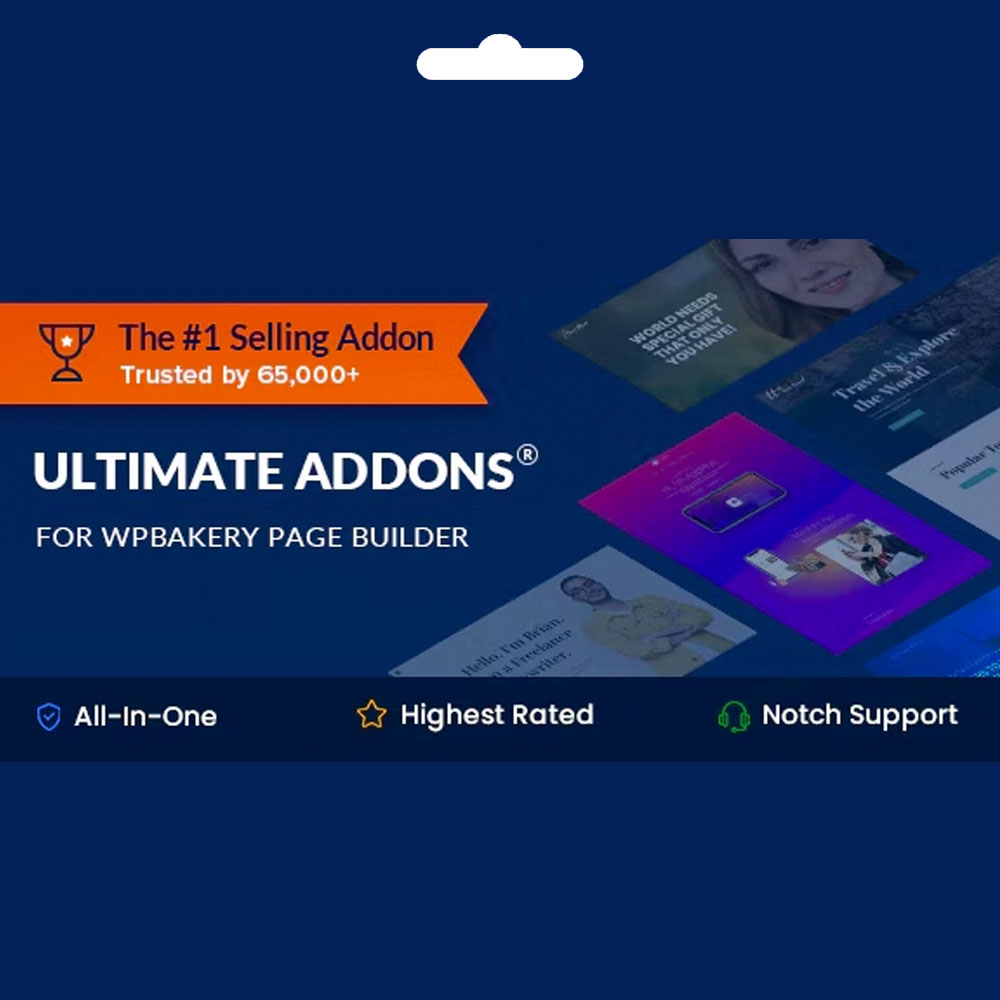 Ultimate Addons WordPress WPBakery Widget Eklentisi