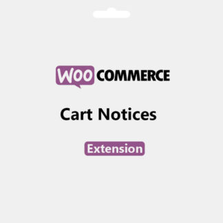 WooCommerce Cart Notices WordPress Sepet Bildirim Eklentisi
